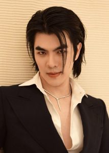 KinnPorsche The Series Thai BL Drama and it’s a simple graphic or photograph of actor Mile Phakphum Romasaithong