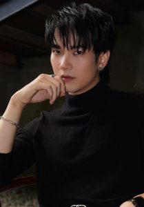  KinnPorsche The Series Thai BL Drama and it’s a simple graphic or photograph of actor Build Jakapan Puttha