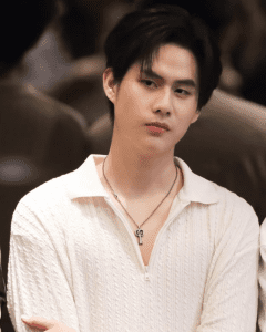 we are the series thai bl drama and it’s a simple graphic or photograph of main actor, Winny Thanawin Pholcharoenrat