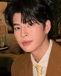 Last Twilight The Series BL Drama and it’s a simple graphic or photograph of support role Mark Pakin Kuna-anuwit aka Night