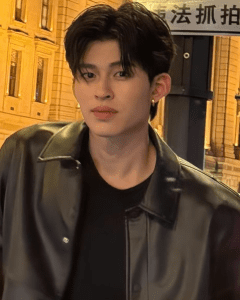 we are the series thai bl drama and it’s a simple graphic or photograph of main actor, Pond Naravit Lertratkosum