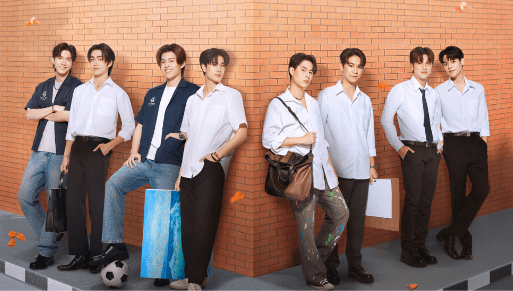 We Are The Series Thai BL Drama poster Last Twilight The Series BL Drama and it’s a simple graphic or photograph of thai bl drama