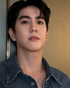 Last Twilight The Series BL Drama and it’s a simple graphic or photograph of main lead Sea Tawinan Anukoolprasert aka Day